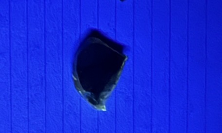 copper borate glass before electron beam exposure